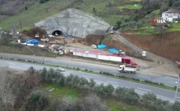 Trabzon’da Güney Çevre Yolu çalışmaları sürüyor