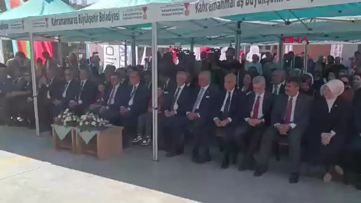 Kahramanmaraş’ta Haydar Aliyev İlkokulu Açıldı