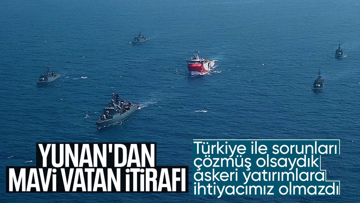 Kiryakos Miçotakis’ten ‘Mavi Vatan’ itirafı