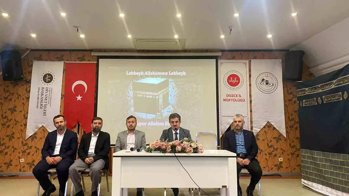 Düzce’de Umre Hazırlık Semineri