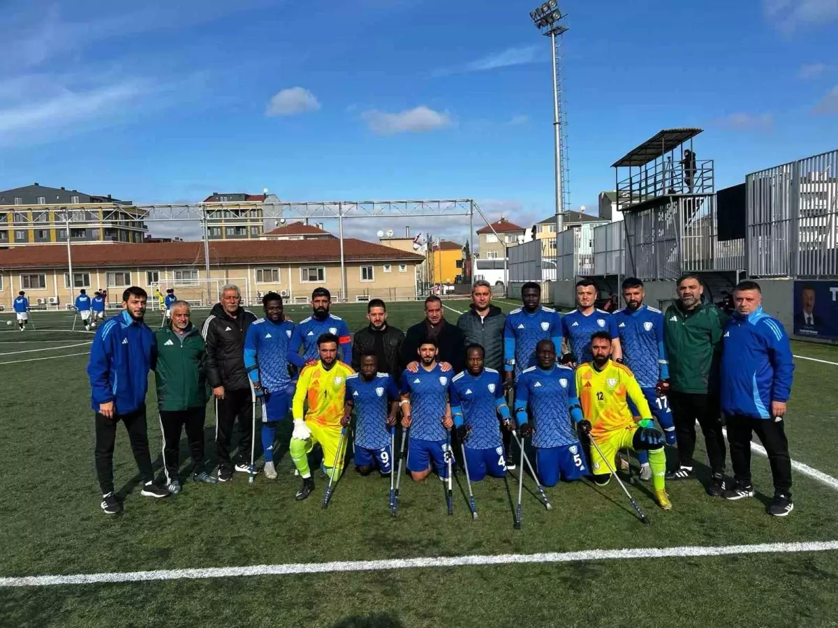 Şahinbey Belediye Ampute Futbol Takımı, Deplasmanda Galip Geldi